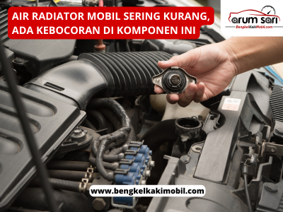 berkurang air radiator